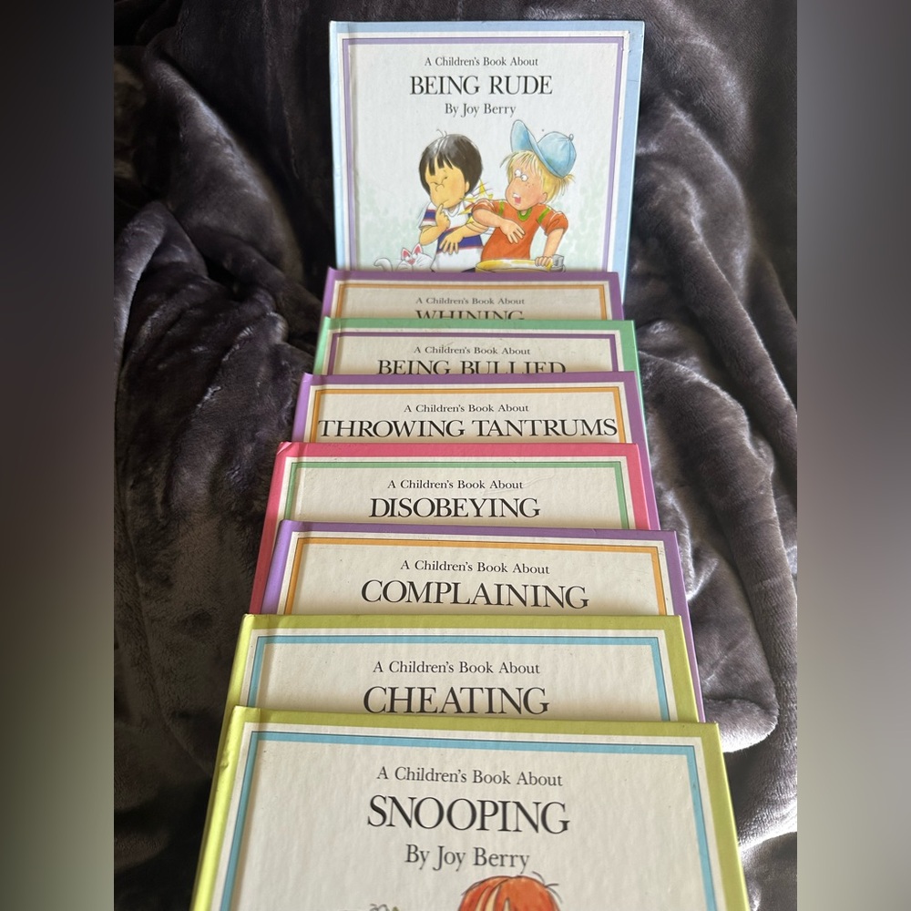 Great Value Children Self-Help Books 1988 Joy Berry*A Children’s Book About…*